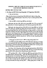 Đầu tư và phát triển kinh tế Việt Nam giai đoạn 2016-2020 | Môn Kinh tế đầu tư - Đại học Kinh Tế Quốc Dân