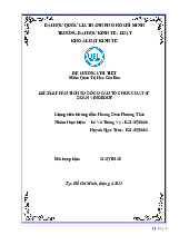Đề cương chi tiết Vingroup cơ cấu tổ chức doanh nghiệp | Trường Đại học Kinh Tế - Luật, Đại học Quốc gia Thành phố Hồ Chí Minh