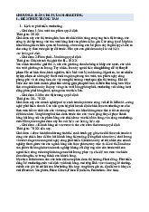 Chương 1: Bản chất của marketing | Tài liệu marketing căn bản