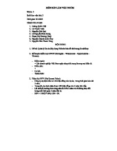 BIÊN BẢN LÀM VIỆC NHÓM 5 - Dự Án Xây Dựng Website DuckShop