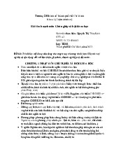 Bài thu hoạch môn Chủ nghĩa xã hội khoa học  - trường đại học kinh tế- tài chính thành phố Hồ chí minh