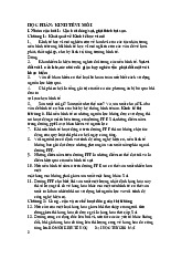 Câu Hỏi Ôn Tập Kinh Tế Vi Mô | Đại học Thương Mại