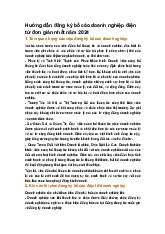 Hướng dẫn đăng ký bố cáo doanh nghiệp điện tử đơn giản nhất năm 2024