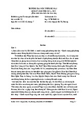 Đề thi Tư tưởng Hồ Chí Minh - Đề số 20 | Trường Đại học Thương Mại