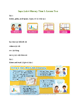 Giải  Tiếng Anh lớp 4 Fluency Time! 3: Lesson Two| Family and Friends