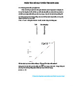 Phân Tích Hồi Quy Tuyến Tính Đơn Giản - Hướng Dẫn Chi Tiết