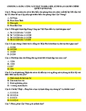 Chương 1 - Đảng Cộng sản Việt Nam: Ra đời & Lãnh đạo Giành Chính. Môn Lịch sử đảng cộng sản Việt Nam | Đại học Trường Đại học Phenika.