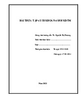 Mẫu BÀI THỰC TẬP CUỐI KHOÁ NGÀNH KDTM | Đại học Kinh tế Kỹ thuật Công nghiệp