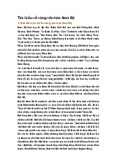 Tìm hiểu về vùng văn hóa Nam Bộ