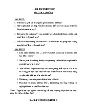 Bài tập và phân tích chủ đề cơ bản môn Triết học Mác - Lênin | Trường đại học Mở Hà Nội