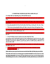 Câu hỏi nhận định bài quy phạm pháp luật | Trường Đại học Kinh Tế - Luật