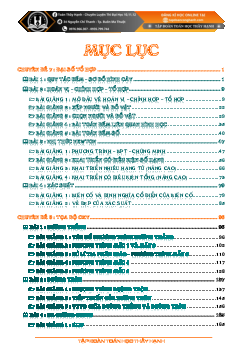 Bài giảng môn Toán 10 học kì 2 – Nguyễn Công Hạnh