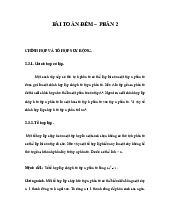 Bài toán đếm – Phần 2 môn Toán rời rạc | Đại học Kinh tế Quốc Dân