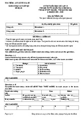 Đề thi tuyển sinh vào lớp 10 chuyên Anh trường THPT Phan Bội Châu năm học 2021-2022