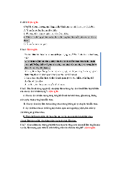 Câu hỏi trắc nghiệm ôn tập Triết học Mac - Lenin | Đại học Khoa học Tự Nhiên, Đại học Quốc gia Hà Nội