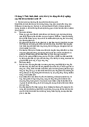 Tình hình chính sách, tiền tệ tác động đến thất nghiệp của Mỹ trước thời kì Covid 19 | Bài tập môn Kinh tế vĩ mô