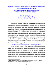 Tội phạm có tổ chức xuyên quốc gia, thị trường tội phạm và trách nhiệm hình sự pháp nhân:  Ba vấn đề lớn không thể không cân nhắc khi xây dựng bộ luật hình sự Việt Nam môn Luật hình sự  | Trường Đại học Luật Hà Nội