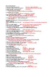 Question and responses (Personal Identification)  - Tiếng anh cơ bản | Đại học Lao động - Xã hội