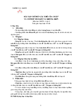 Bài tập chủ đề 3 và 4(2) | Bài giảng KHTN 6 | Cánh diều