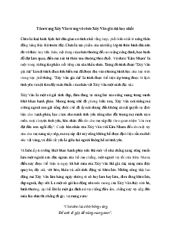 Phân tích tâm trạng Xúy Vân trong vở chèo Xúy Vân giả dại | Văn mẫu lớp 10 Kết Nối Tri Thức