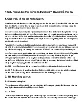 Nội dung của bài thơ tiếng gà trưa là gì? Thuộc thể thơ gì? | Ngữ văn 7