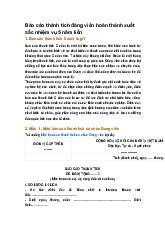 Báo cáo thành tích đảng viên hoàn thành xuất sắc nhiệm vụ 5 năm liền