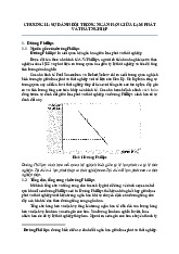 CHƯƠNG 11(Đường Phillips SỰ ĐÁNH ĐỔI Trong NGẮN HẠN GIỮA LẠM PHÁT VÀ THẤT NGHIỆP)
