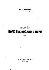 Giáo trình Bài tập động lực học công trình |  Đại học Kỹ thuật - Công nghệ Cần Thơ