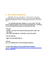 Vận chuyển đường ống môn Môi trường và lợi thế canh tranh   | Học viện Nông nghiệp Việt Nam