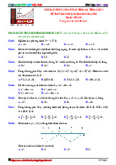 Lời giải chi tiết đề thi thử TN THPT 2025 môn Toán của các sở GD&ĐT (phần 2)