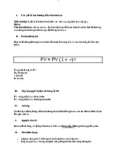 Lý thuyết chương 14 : Công cụ tài chính cơ bản | Môn kinh tế tài chính