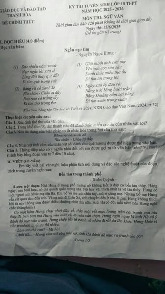 Đề thi chính thức môn Ngữ Văn kỳ thi tuyển sinh lớp 10 THPT Thanh Hóa năm học 2025 - 2026