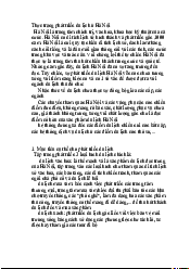 Thực trạng phát triển du lịch ở Hà Nội - Quản trị dịch vụ du lịch | Trường Đại học Tài nguyên và Môi trường Hà Nội