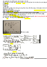 Nguồn lực sản xuất và Chi phí cơ hội - Bài tập môn Kinh tế vi mô | Trường Đại học Kinh Tế Quốc Dân