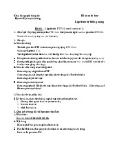 đồ án ftp cilent version 1 | Đại học Xây Dựng Hà Nội