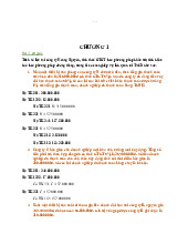 BÀI TẬP ÔN MÔN KẾ TOÀN TAI CHÍNH 2 THI CUỐI KỲ- Trường Đại học Lao động - Xã hội