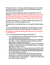 Nội dung lý thuyết môn Triết học Mác-Lênin (KHTN- Đại học Quốc Gia Hà Nội)