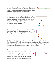 Đề ôn tập điện từ - Vật lý đại cương 1 | Trường Đại học Công nghệ, Đại học Quốc gia Hà Nội