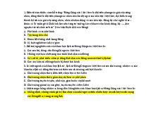 Bài tập LSĐ/ Trường đại học Nguyễn Tất Thành