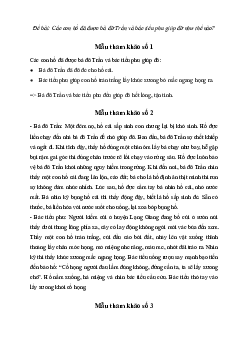Các con hổ đã được bà đỡ Trần và bác tiều phu giúp đỡ như thế nào? | Văn mẫu 7 Kết nối tri thức
