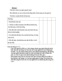Tổng hợp bài tập |  Văn hóa giao tiếp | Đại học Khoa học Xã hội và Nhân văn, Đại học Quốc gia Thành phố HCM
