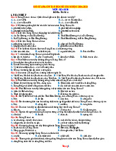 Đề Cương Ôn Tập Học Kỳ 1 Địa Lí 11 Cánh Diều 2025-2026 Có Đáp Án
