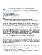 Những đề thi vấn đáp thường gặp môn luật hành chính | trường Đại học Huế