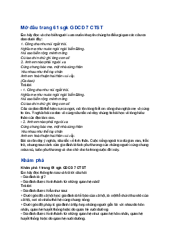 Giải GDCD 7 Bài 12: Quyền và nghĩa vụ của công dân trong gia đình| Chân trời sáng tạo