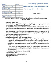 Đề Thi Giữa Kỳ Học Phần môn Hóa phân tích 1  | Trường Đại học Khoa học Tự nhiên, Đại học Quốc gia Thành phố Hồ Chí Minh