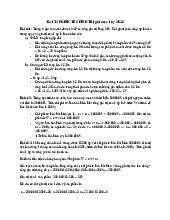 Bài tập giai đoạn 1 kỳ 2 2021 môn Kinh tế chính trị | Trường Đại học Thủy Lợi