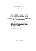Chương trình giáo dục đại học ngành công nghệ kỹ thuật ô tô | Trường đại học sư phạm kỹ thuật TP. Hồ Chí Minh