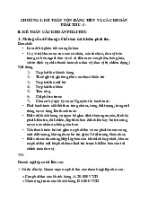 chương 1 kế toán vốn bằng tiền và các khoản phải thu 3 môn Kế toán tài chính    | Học viện Nông nghiệp Việt Nam