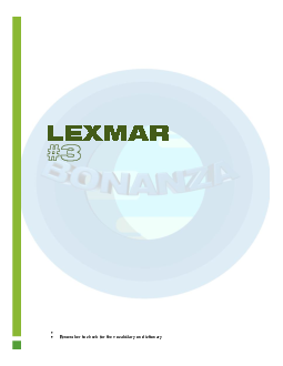 (Bonanza) LexMar #3