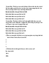 TOP 17 câu hỏi trắc nghiệm ôn tập học phần Tư tương Hồ Chí Minh | Trường Đại học Phenikaa